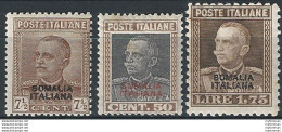 1928 Somalia 3v. MNH Sassone N. 116/118 - Altri & Non Classificati