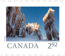 2024 Canada From Far And Wide Scenic Photography Qarlinngua Sea Arch, Arctic Baysingle Stamp From Roll MNH - Einzelmarken