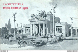 Bs56 Cartolina  Milano Citta' Esposizione 1906 Architettura Lombardia - Milano (Milan)