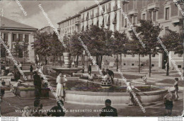 Bs119 Cartolina Milano Citta' La Fontana In Via Benedetto Marcello 1945 - Milano (Milan)