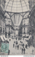 Ar445 Cartolina Milano Citta' Interno Della Galleria Vittorio Emanuele - Milano (Milan)