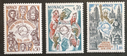 MONACO - MNH** - 1974 - # 953/955 - Nuevos