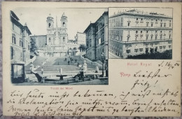 ROMA, ROME, TRINITA DEI MONTI, HOTEL ROYAL, 1904 - Otros & Sin Clasificación