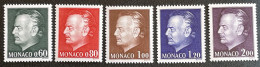 MONACO - MNH** - 1974 - # 992/996 - Nuovi