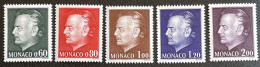 MONACO - MNH** - 1974 - # 992/996 - Ungebraucht