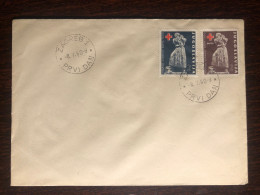 YUGOSLAVIA FDC COVER 1960 YEAR RED CROSS HEALTH MEDICINE STAMPS - FDC