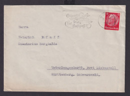 Deutsches Reich Drittes Reich Briefe Flugpost SST Benutzt Die Luftpost Ab Worms - Lettres & Documents