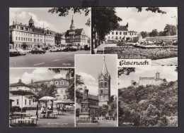 Ansichtskarte Eisenach Thüringen Markt Bahnhofstrasse Gaststätte Hohe Sonne - Sonstige & Ohne Zuordnung