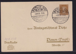 Sport Turnen Deutsches Reich Privatgansache PP 97 B 024 Mit Selt. SST Berlin - Covers & Documents