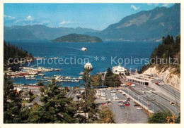 73251419 West Vancouver Fliegeraufnahme Horseshoe Bay West Vancouver - Ohne Zuordnung