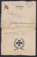 Deutsches Reich Feldpost Vorgedruckter Umschlag I. Weltkrieg XVIII Armeekorps - Covers & Documents