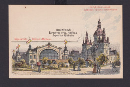 Ungarn Litho Ganzsache 5 Kreuzer Budapest Kirche Religion Glaube - Storia Postale