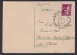 Deutsches Reich Brief EF 623 Destination Hamburg N. Großbritannien Newton In - Storia Postale