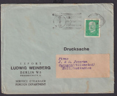 Deutsches Reich Brief 5 Pfg. Destination Berlin Curacao Niederlande Westindien - Covers & Documents