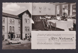 Ansichtskarte Bernkastel Kues Rheinland Pfalz Gastronomie Gasthof U. Pension - Otros & Sin Clasificación