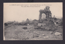 Ansichtskarte Lens Frankreich Zerstörung Nach Dem Krieg Ruine Kohlebergwerk - Other & Unclassified