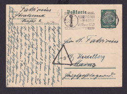 Deutsches Reich Drittes Reich Postsache Ganzsache SST Fernsprecher Spart Zeit - Covers & Documents