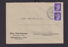 Deutsches Reich Drittes Reich Briefe Sport Wintersport SST Oberstaufen Höhenluft - Cartas & Documentos