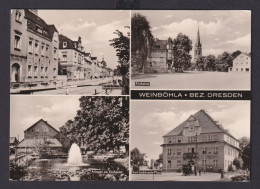 Ansichtskarte Weinböhla Sachsen Kirchplatz Ansichten Nach Berlin28.08.1974 - Autres & Non Classés