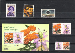 2024 Canada Quarterly Pack January-March 5 Stamps And 1 Mini Sheet MNH - Sammlungen