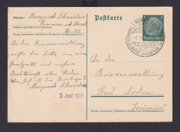 Ostgebiete Deutsches Reich Drittes Reich Ganzsache SST Pommern Mosel Anerkannte - Storia Postale