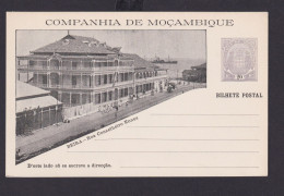 Mosambik Mozambique Afrika Portugal Kolonien Selt. Bild Ganzsache Companhia De - Lettres & Documents