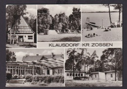 Ansichtskarte Klausdorf Kr. Zossen Mecklenburg Vorpommern Gastronomie Cafe - Sonstige & Ohne Zuordnung