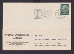 Deutsches Reich Drittes Reich Karte Postsache Fernsprecher Spart Zeit Und Geld - Andere & Zonder Classificatie