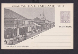 Mosambik Mozambique Afrika Portugal Kolonien Selt. Bild Ganzsache Companhia De - Covers & Documents