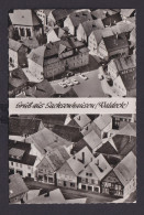 Ansichtskarte Sachsenhausen Waldeck Hessen Luftbild Geschäfte Uhren Optik Bäcker - Otros & Sin Clasificación