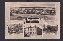 Ansichtskarte Remptendorf Thüringen Gastronomie Gasthaus >Zur Goldenen Sonne - Autres & Non Classés