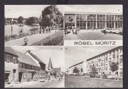 Ansichtskarte Röbel Müritz Mecklenburg Vorpommern Versch. Ortsansichten N. - Sonstige & Ohne Zuordnung