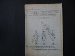 Ilmenau Thüringen Kameradschaftsabend Des SA Sturmes Reichsfinanzschule Und 2. - Cartas & Documentos