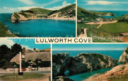 73246459 Lulworth Cove Panorama View From The Downs Castle Inn Stair Hole Cost L - Other & Unclassified