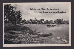 Ansichtskarte Großwusterwitz Brandenburg Ausflugsboot Verlag Habedank - Andere & Zonder Classificatie