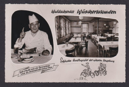 Ansichtskarte Idar Oberstein Rheinland Pfalz Gastronomie Waldschenke - Autres & Non Classés