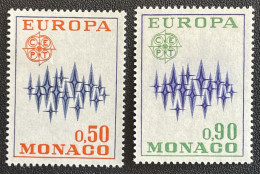 MONACO - MNH** - 1972 - # 883/884 - Ongebruikt