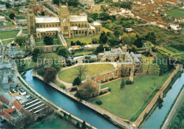 73235602 Wells St Thomas Aerial View Of Wells Cathedral Wells St Thomas - Sonstige & Ohne Zuordnung