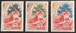 MONACO - MNH** - 1972 - # 871/873 - Neufs