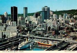 73226203 Montreal Quebec Port De Mer Sur Le St Laurent Skyline Downtown Montreal - Non Classificati