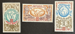 MONACO - MNH** - 1972 - # 894/896 - Ungebraucht