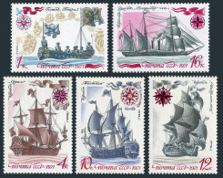 Russia 3930-3934, MNH. Michel 3962-3966. History Of Russian Fleet, 1971. - Neufs