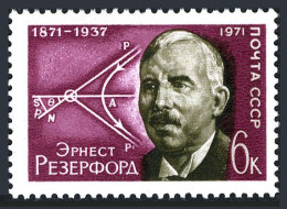 Russia 3888 Two Stamps, MNH. Michel 3921. Ernest Rutherford, Physicist. 1971. - Neufs
