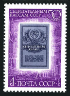 Russia 4025 Two Stamps,MNH.Michel 4061. Saving Bank In The USSR,50th Ann.1972. - Neufs