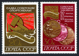 Russia 4026-4027,4028,MNH.Mi 4059-4060,Bl.80 Olympic Munich-1972.Soviet Winners. - Neufs