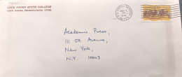 C) 1974, UNITED STATES, INTERNAL MAIL, FROM PENNSYLVANIA TO NEW YORK. XF - Autres & Non Classés