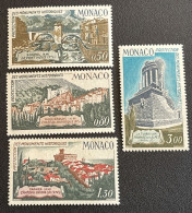 MONACO - MNH** - 1971 - # 851/854 - Unused Stamps