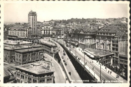 11660821 Lausanne VD Tour Bel Air Et Le Grand Pont Lausanne - Autres & Non Classés