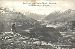 11660756 Muottas Muraigl Panorama Sterzersee St Moritzersee Und Silsersee Muotta - Sonstige & Ohne Zuordnung