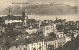 11660732 Lausanne VD Universite La Cathedrale Et Les Alpes De Savoie Lausanne - Autres & Non Classés